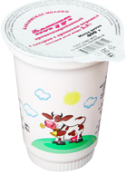 Йогурт с персиковым вкусом м.д.ж. 3,2%